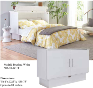 foldable cabinet bed