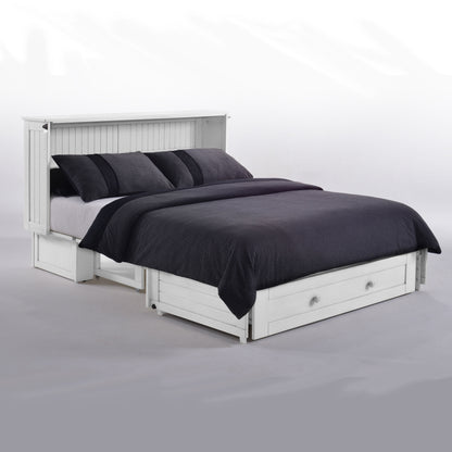 Daisy Murphy Cabinet Bed White Finish