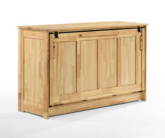 Night and Day Furniture Orion Murphy Cabinet Bed Natural Finish