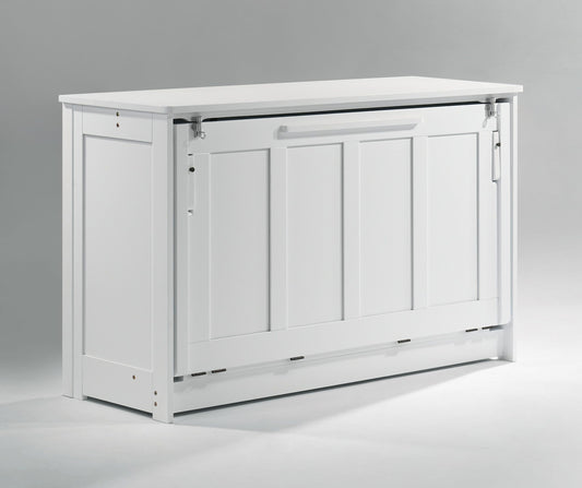 Night and Day Furniture Orion Murphy Cabinet Bed White Finish