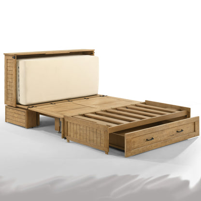 Poppy Murphy Cabinet Bed Harvest Brown Finish