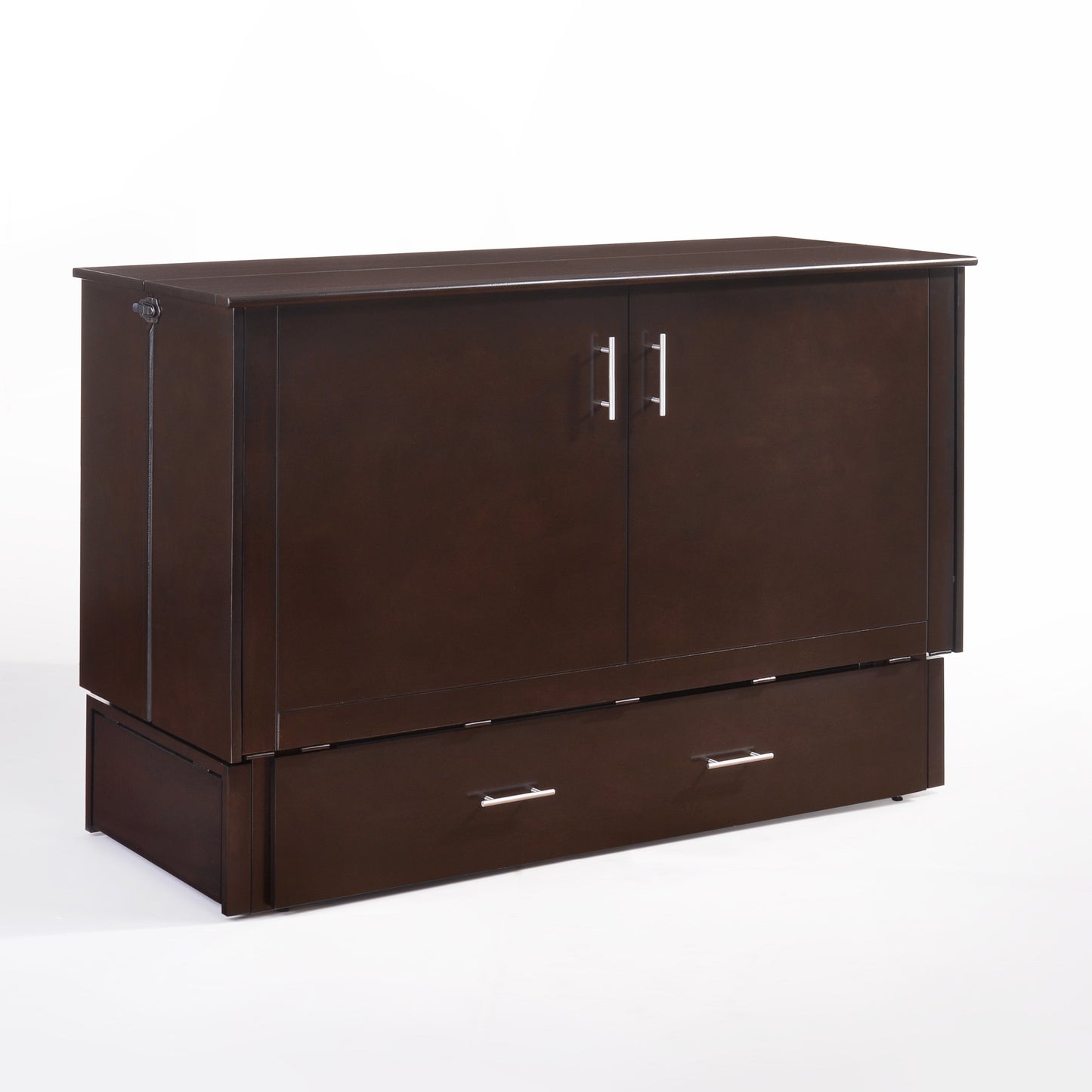 Sagebrush Murphy Cabinet Bed Chocolate Finish